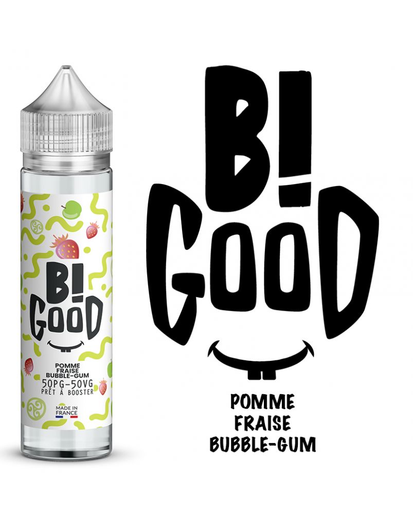 Pomme/Fraise/Bubble | 50ml | Bigood