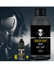 PACK 6mg | 50/50 | Easy Diy | 140ml + 6 EasyBoost