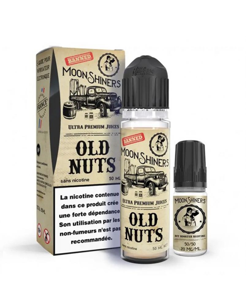 6mg Moonshiners Old Nuts | 50ml | The French Liquide