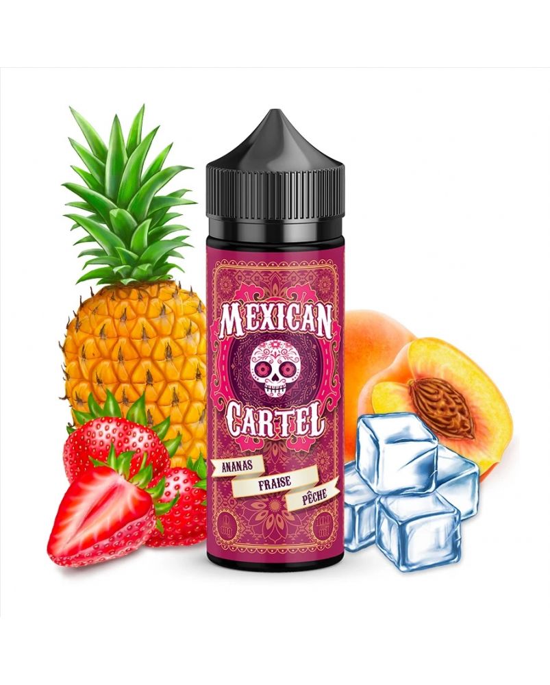 Ananas/Fraise/Peche | 100ml | Mexican Cartel